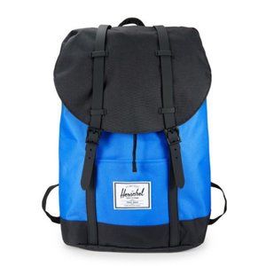 Herschel Supply Co Blue Large Retreat Rucksack 15 Inch Laptop Backpack